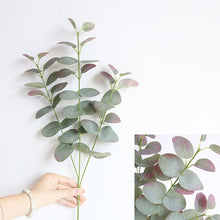 Load image into Gallery viewer, 8pcs Fake Flowers Plant Nordic Style Eucalyptus Artificial Plants Wedding Silk Flower Bunch for Home Hotel Party Living Room Decor
