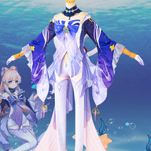 Load image into Gallery viewer, Fancy Girl Genshin Impact Sangonomiya Kokomi Cosplay Costume Halloween Costume for Women Female Birthday Party Clothes
