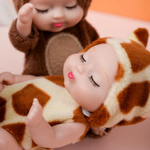 Load image into Gallery viewer, Fashion 11cm Simulation Princess Dolls Toy Mini Cute Sleeping Baby Series Doll Cartoon Animal Toy For Kids Kawaii Dolls Gift

