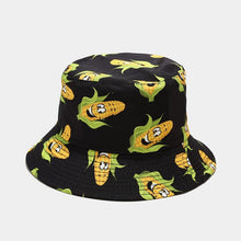 Load image into Gallery viewer, Fashion Cartoon Printed Cute Bucket Hat Summer Reversible Fishermant Hat For Women Men Street Hip Hop Fishing Cap Gorro
