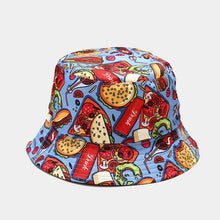 Load image into Gallery viewer, Fashion Cartoon Printed Cute Bucket Hat Summer Reversible Fishermant Hat For Women Men Street Hip Hop Fishing Cap Gorro
