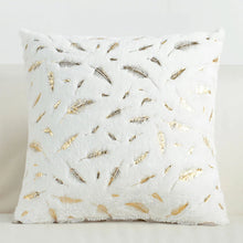 Load image into Gallery viewer, Fashion Feather Fur Decorative Cushion Cover Home Plush Pillow Case Bed Room Pillowcases Decoration Sofa Throw Pillow covers
