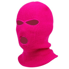 Load image into Gallery viewer, Fashion Neon Balaclava Three-hole Ski Mask Tactical Mask Full Face Mask Winter Hat Party Mask Limited Embroidery bone masculino
