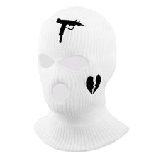 Load image into Gallery viewer, Fashion Neon Balaclava Three-hole Ski Mask Tactical Mask Full Face Mask Winter Hat Party Mask Limited Embroidery bone masculino
