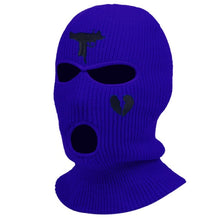 Load image into Gallery viewer, Fashion Neon Balaclava Three-hole Ski Mask Tactical Mask Full Face Mask Winter Hat Party Mask Limited Embroidery bone masculino
