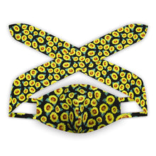 Load image into Gallery viewer, Fashion Print Plaid Headband Dust-Proof Mask Women Multi Purpose Cute Hair Band Accessories Headwear
