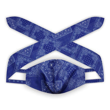 Load image into Gallery viewer, Fashion Print Plaid Headband Dust-Proof Mask Women Multi Purpose Cute Hair Band Accessories Headwear
