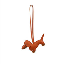 Load image into Gallery viewer, Fashion Punk puppy Bulldog Keychain PU Leather Dog Keychains for Women Bag Pendant Jewelry Trinket Men's Car Key Ring Key Chain
