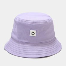 Load image into Gallery viewer, Fashion Women Bucket Hat New Candy Colors Smile Face Sun Hat Outdoor Sports Travel Beach Caps Fishermen Hats Hip Hop Female Cap
