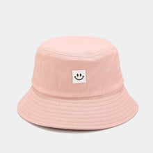 Load image into Gallery viewer, Fashion Women Bucket Hat New Candy Colors Smile Face Sun Hat Outdoor Sports Travel Beach Caps Fishermen Hats Hip Hop Female Cap
