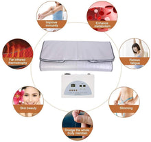 Load image into Gallery viewer, Fat Burning Sauna Blanket Slimming For Weight Loss Spa Detox Infrared Romote Control Heating Blanket For Home Body Shaper EU/US
