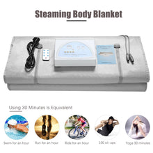 Load image into Gallery viewer, Fat Burning Sauna Blanket Slimming For Weight Loss Spa Detox Infrared Romote Control Heating Blanket For Home Body Shaper EU/US
