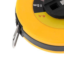 Load image into Gallery viewer, Fiber Measuring Tape 10/30m Hand-held Disc Flexible Ruler Wind Up Measure
