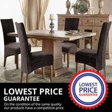 Load image into Gallery viewer, Velvet Extra Large Dining Chair Cover XL Size Slipcover for Chairs Long Back Kitchen Chair Covers Elastic Stretch
