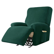 Load image into Gallery viewer, Velvet Plush Recliner Cover Split Design Stretch Lazy Boy Chair Cover Lounger Single Seater Couch Sofa Slipcover Armchair Covers
