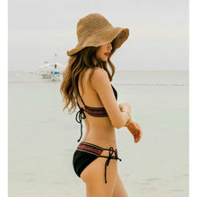 Load image into Gallery viewer, Folding Straw Hat Women's Summer Outing Sun Visor Holiday Cool Hat Seaside Beach Hat Tide Summer Hats
