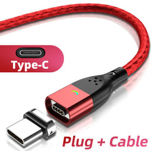 Load image into Gallery viewer, Magnetic Cable Type C Magnetic Charge Cable Micro USB Magnet Charger Cable For Xiaomi Samsung Iphone Mobile Phone Cables
