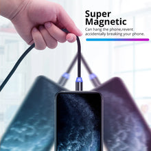 Load image into Gallery viewer, Fonken Magnetic Charging Cable Type C Magnetic Cable For Samsung Xiaomi Mobile Phone Charger Micro USB Magnet Cable  For Iphone
