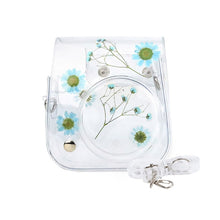Load image into Gallery viewer, For Fujifilm Instax Mini 11 9 8 Transparent Camera Case Protective Carry Bag Cover with Shoulder Strap
