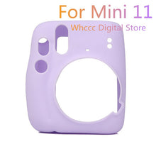 Load image into Gallery viewer, For Instax Mini 11 Camera Case PU Leather Soft Silicone Cover Bag for Fujifilm Polaroid Film Camera Bag with Shoulder Strap
