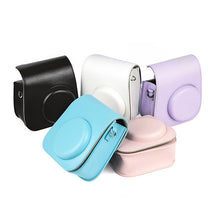 Load image into Gallery viewer, For Instax Mini 11 Camera Case PU Leather Soft Silicone Cover Bag for Fujifilm Polaroid Film Camera Bag with Shoulder Strap
