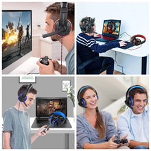 Load image into Gallery viewer, For PS4 High quality Gamer Headphone With Microphone 3.5mm Jack Noise Cancel Gaming Headset Stereo Bass casco For Phone Tablet
