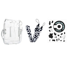 Load image into Gallery viewer, For Polaroid Instax Mini11 Crystal Transparent Protective Case Photo Storage Bag Shell Crystal Shell Strap Rope Sticker
