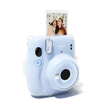 Load image into Gallery viewer, For Polaroid Instax Mini11 Crystal Transparent Protective Case Photo Storage Bag Shell Crystal Shell Strap Rope Sticker
