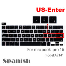 Load image into Gallery viewer, Keyboard Protectors For macbook pro 16 Keyboard cover Laptop protective film
