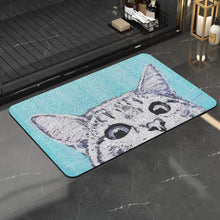 Load image into Gallery viewer, Four Cats Doormat Non-Slip Door Mat Waterproof Rugs Indoor Carpet Universal Welcome Mat Front Door Mud Absorbent for Floor Entra
