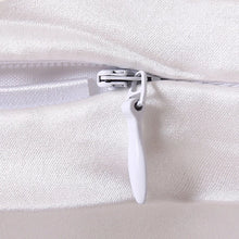 Load image into Gallery viewer, Nature mulberry Silk pillowcase zipper pillowcases pillow case for healthy standard queen king multicolor
