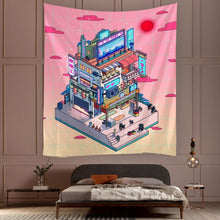 Load image into Gallery viewer, Fresh Comic Cartoon Tapestry Girl Kawaii Room Decora Romantic Tapestry Wall Hanging Tapestry
