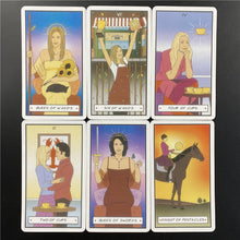 Load image into Gallery viewer, Friends Tarot Cards Based On The Structure Of The Classic  Deck Divination Card Game Board Game Light See
