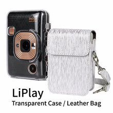 Load image into Gallery viewer, Fujifilm Instax mini Liplay Camera Accessory Artist Leather Instant Camera Shoulder Bag Protector Cover Case Pouch
