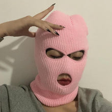 Load image into Gallery viewer, Full Face Cover Ski Mask Hat 3 Holes Balaclava Army Tactical CS Windproof Knit Beanies Bonnet cycling Winter Warm Unisex Caps

