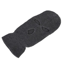 Load image into Gallery viewer, Full Face Cover Ski Mask Hat 3 Holes Balaclava Army Tactical CS Windproof Knit Beanies Bonnet cycling Winter Warm Unisex Caps
