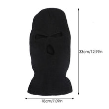 Load image into Gallery viewer, Full Face Cover Ski Mask Hat 3 Holes Balaclava Army Tactical CS Windproof Knit Beanies Bonnet cycling Winter Warm Unisex Caps
