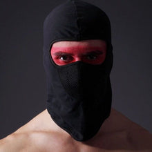 Load image into Gallery viewer, Full Face Mask Cycling Windproof Headgear Motorcycle Balaclava Breathable Outdoor Sports Men CS Mask Head Cover Hat
