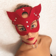 Load image into Gallery viewer, Fullyoung Sexy Leather Mask Bunny Girl Cosplay Masquerade Erotic Halloween Carnival Party Masks Bdsm Bondage Games Fetish Mask
