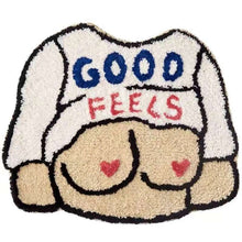Load image into Gallery viewer, Funny Cartoon Bedside Rug Anti-Slip Absorbent Bathroom Mat Fluffy Soft Bedroom Carpet Plush Living Room Decorative Home Door Rug
