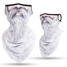 Load image into Gallery viewer, Funny Face Nose Mouth Beard Cheshire Cat Motorcycle Cycling Neck Scarf Masks Bandana Headband Cosplay Balaclava Gaiter
