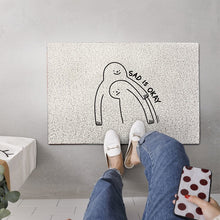 Load image into Gallery viewer, Funny Welcome Doormat Entrance Hallway Foyer Non-Slip Floor Rugs Front Door Mat Outdoor Rugs Carpet Bedroom Kitchen Dustproof
