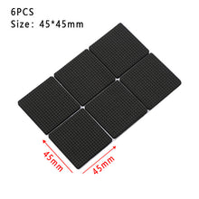 Load image into Gallery viewer, Furniture Leg Pads Self-adhesive Geometric Shape Anti-slip Mat Anti Noisy Floor Protector Chair Fittings Home Living Accessories
