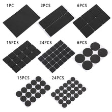 Load image into Gallery viewer, Furniture Leg Pads Self-adhesive Geometric Shape Anti-slip Mat Anti Noisy Floor Protector Chair Fittings Home Living Accessories
