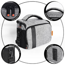 Load image into Gallery viewer, Waterproof Nylon Shoulder Camera Bag DSLR Video Camera Bag For Sony Lens Pouch Bag Canon Nikon B500 P900 D90 D750 D7000
