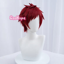 Load image into Gallery viewer, Gaara Cosplay Men Short Red Wig Cosplay Anime Cosplay Wig Heat Resistant Synthetic Wigs
