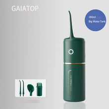 Load image into Gallery viewer, Portable Oral Cleaner Irrigator For Teeth Teeth Whitener Dental Water Jet Dental Cleaning Teeth USB Rechargeable 3 Modes

