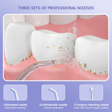 Load image into Gallery viewer, Portable Oral Cleaner Irrigator For Teeth Teeth Whitener Dental Water Jet Dental Cleaning Teeth USB Rechargeable 3 Modes
