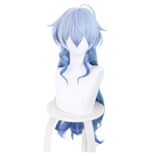 Load image into Gallery viewer, Game Genshin Impact Ganyu Cosplay Wig Blue 80cm Heat Resistant Synthetic Hair Party Wigs

