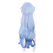 Load image into Gallery viewer, Game Genshin Impact Ganyu Cosplay Wig Blue 80cm Heat Resistant Synthetic Hair Party Wigs

